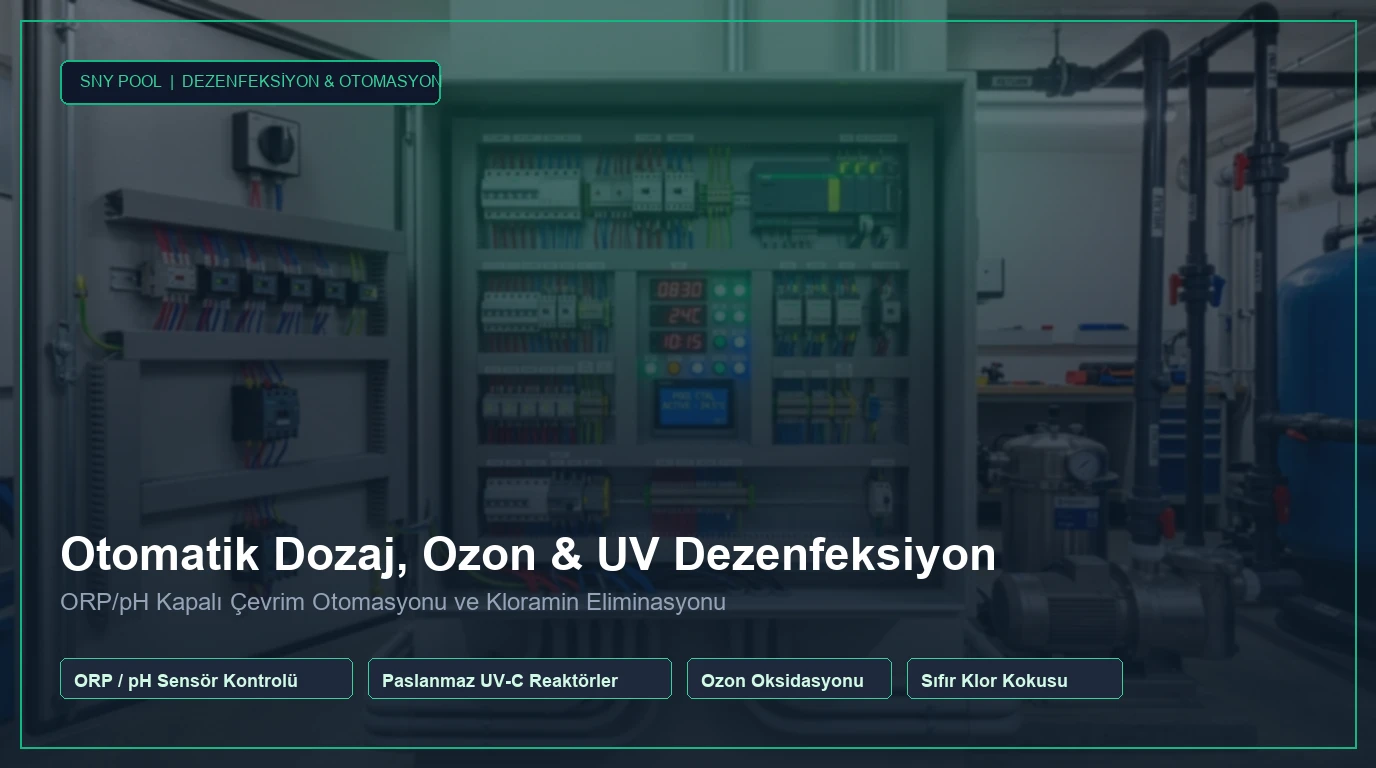 Automated Chemical Dosing, Ozone, and UV-C Pool Disinfection: Zero Chlorine Odor & Crystal Clarity Guide
