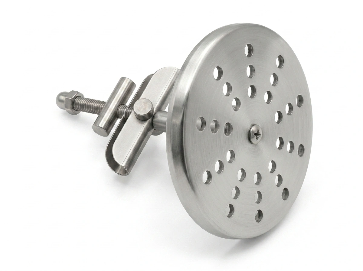 FEED NOZZLE — INTERNAL PIPE COMPRESSION MOUNT, STAINLESS STEEL