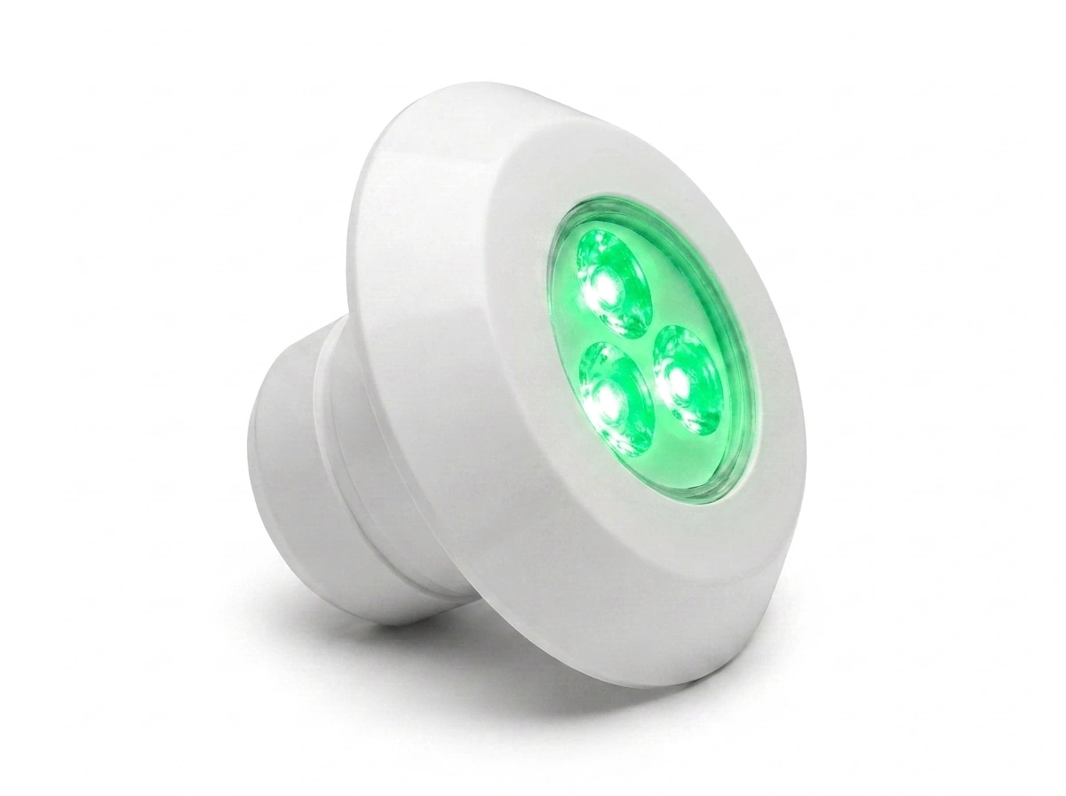 3 POWER LED FIXTURE — FULL ABS — Yeşil — Photo 1