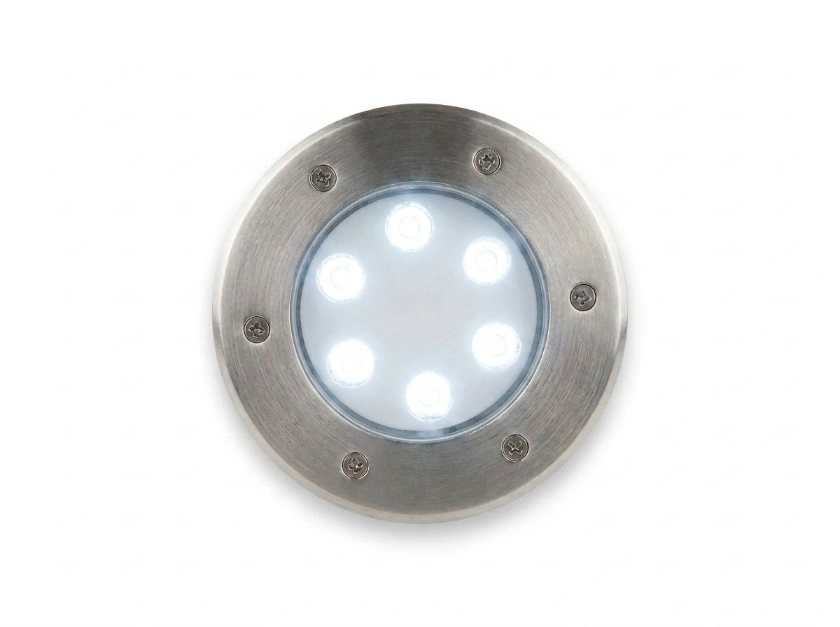 6 POWER LED STAINLESS STEEL FIXTURE