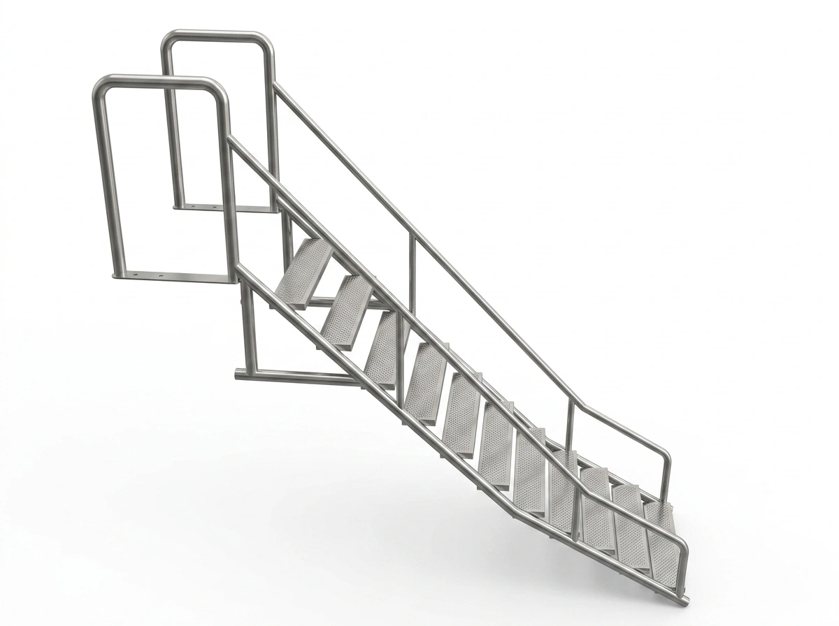 PONTOON/DOCK LADDER (AISI 316) — 5 Basamaklı — Photo 1